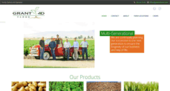 Desktop Screenshot of grant4dfarms.com