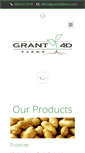 Mobile Screenshot of grant4dfarms.com